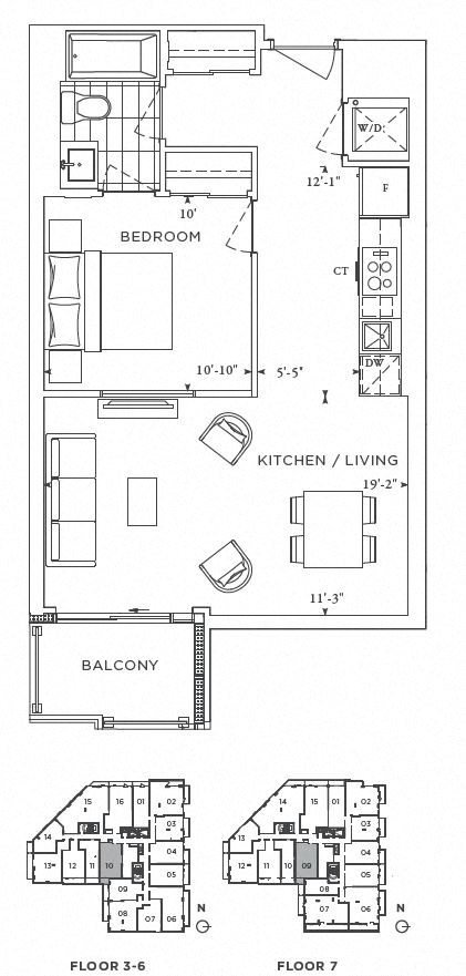 410 Dufferin Street Studio-3 Beds Apartment for Rent - Photo Gallery 68